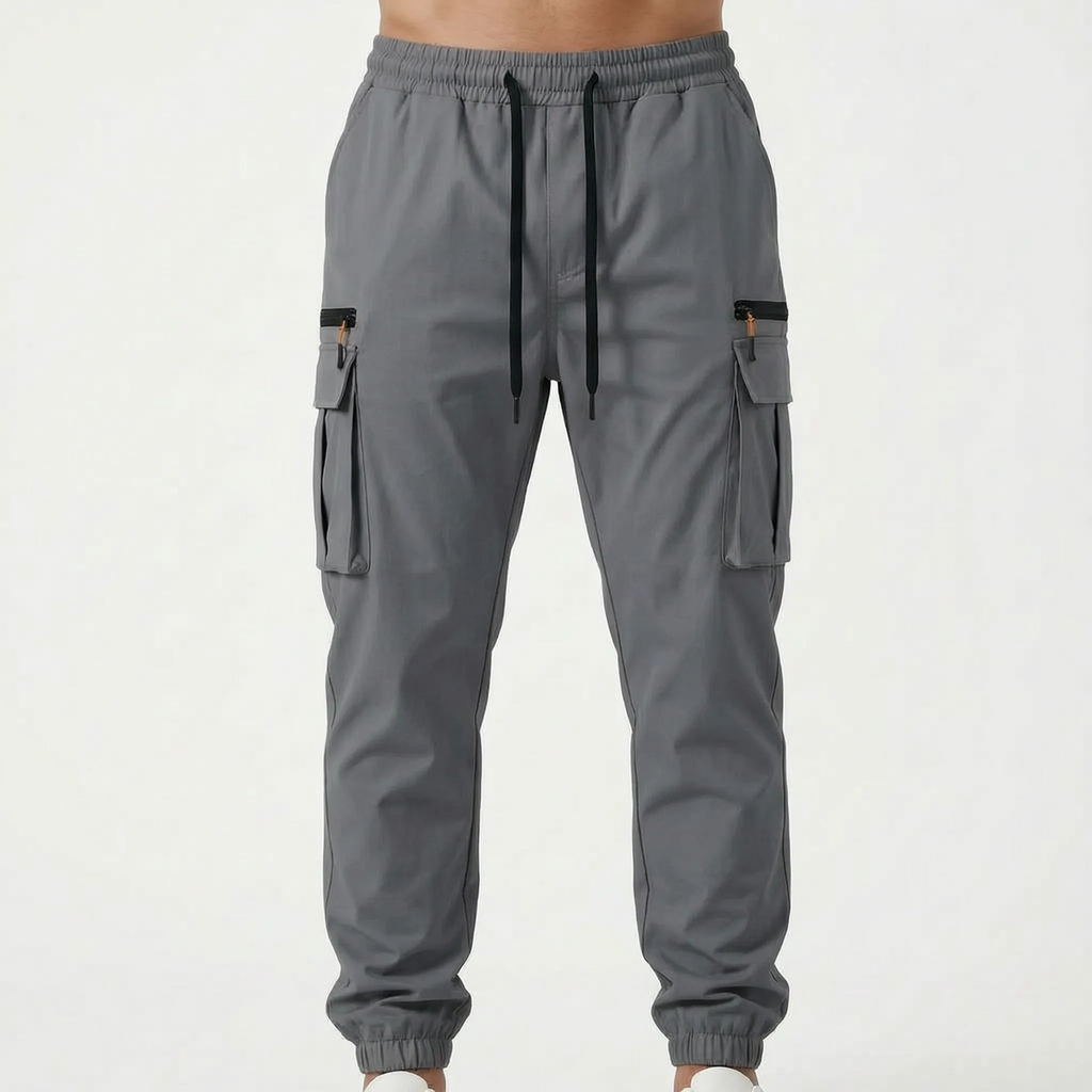Men's Tapered Cargo Joggers -  Daily Active Commuting - Ormexis