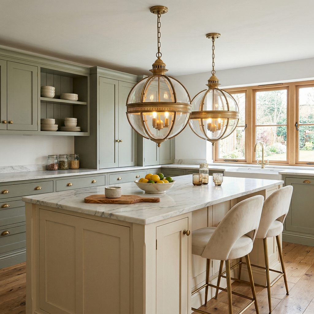 Palatial Glass Pendant Light | Ormexis