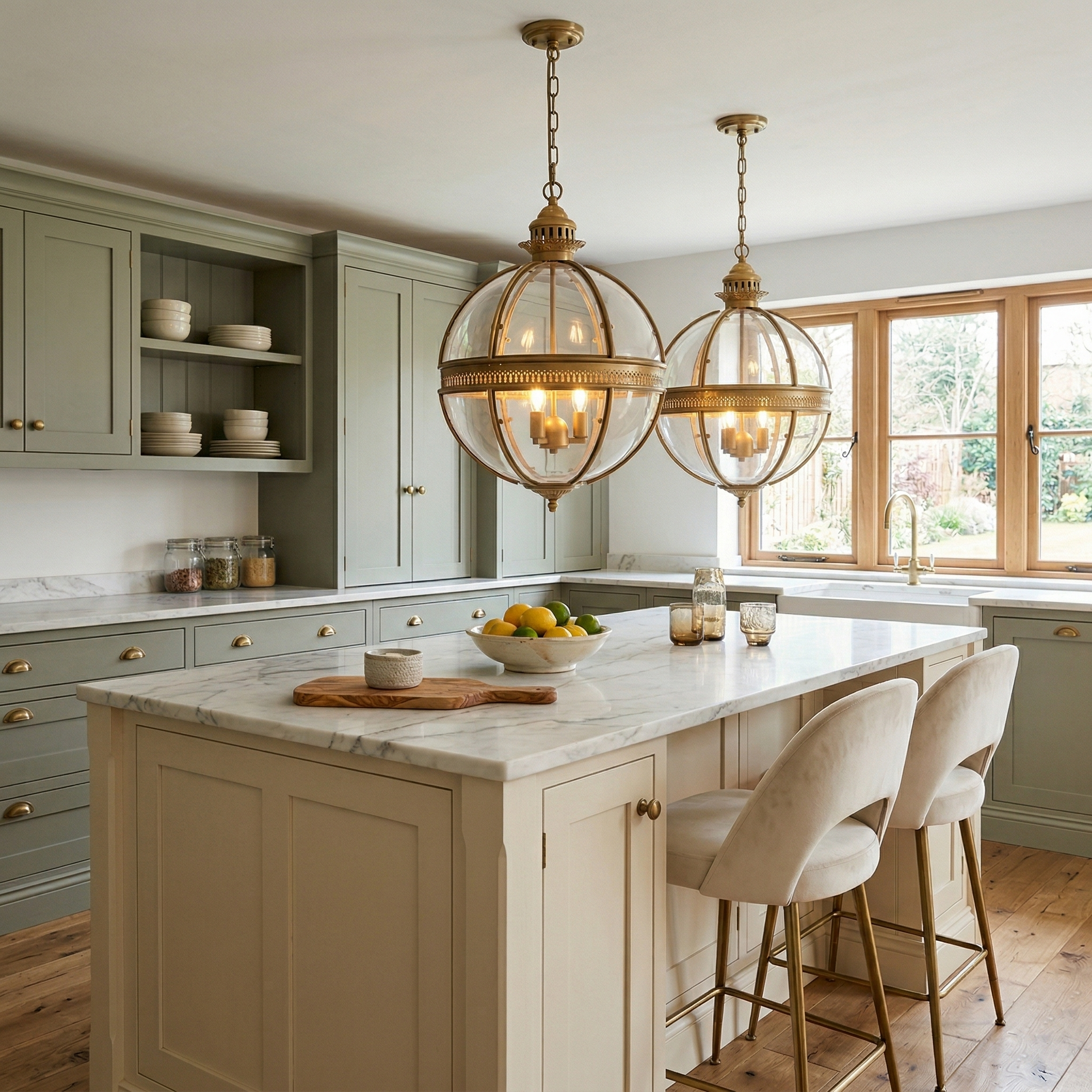 Palatial Glass Pendant Light | Ormexis