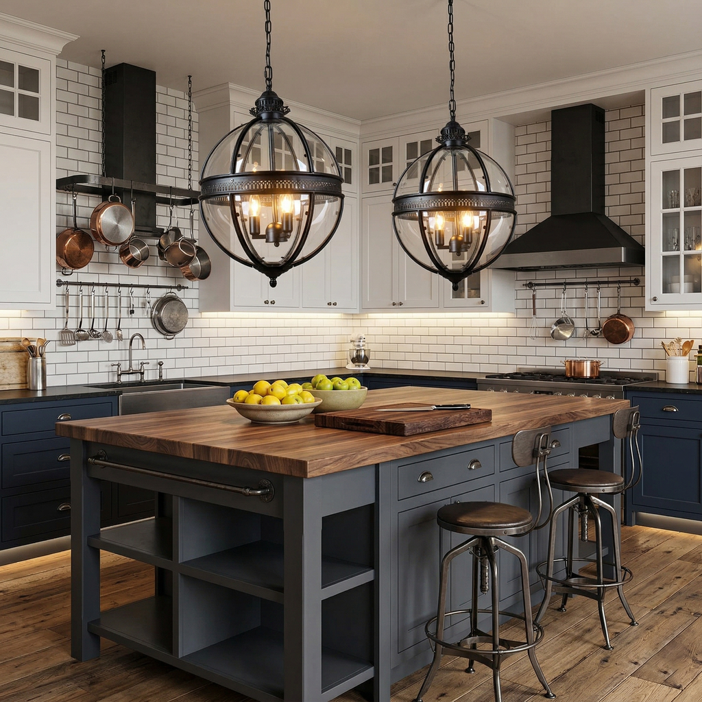 Palatial Glass Pendant Light | Ormexis