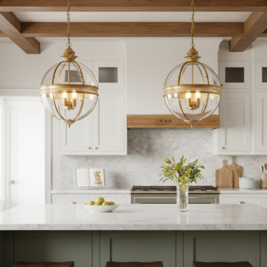 Palatial Glass Pendant Light | Ormexis