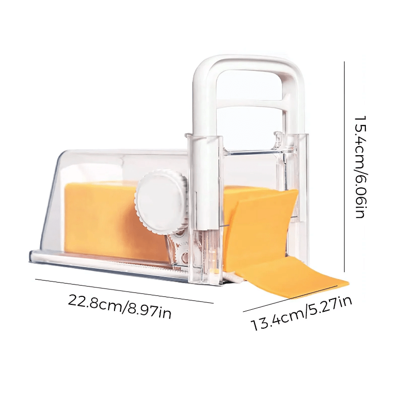 Kitchen Master 4-in-1 Käseschneider und Reibe mit integriertem Stauraum für einfaches Kochen