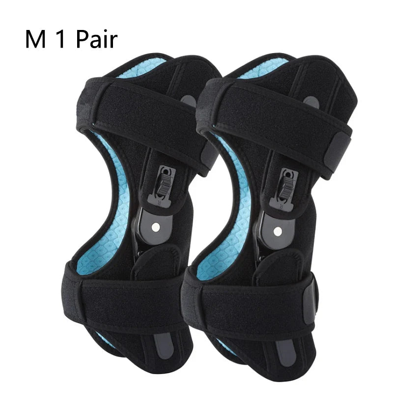 Knee Support With Adjustable Stabilizing Brace And Reinforced Stabilizers To Ease Pain