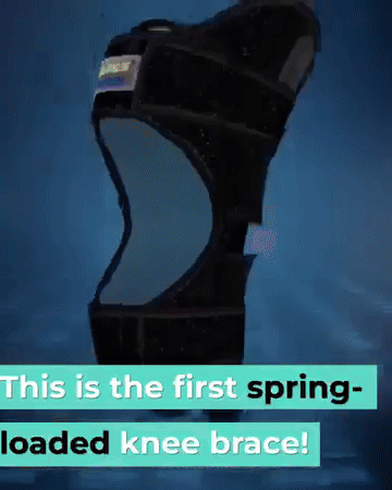 Knee Support With Adjustable Stabilizing Brace And Reinforced Stabilizers To Ease Pain
