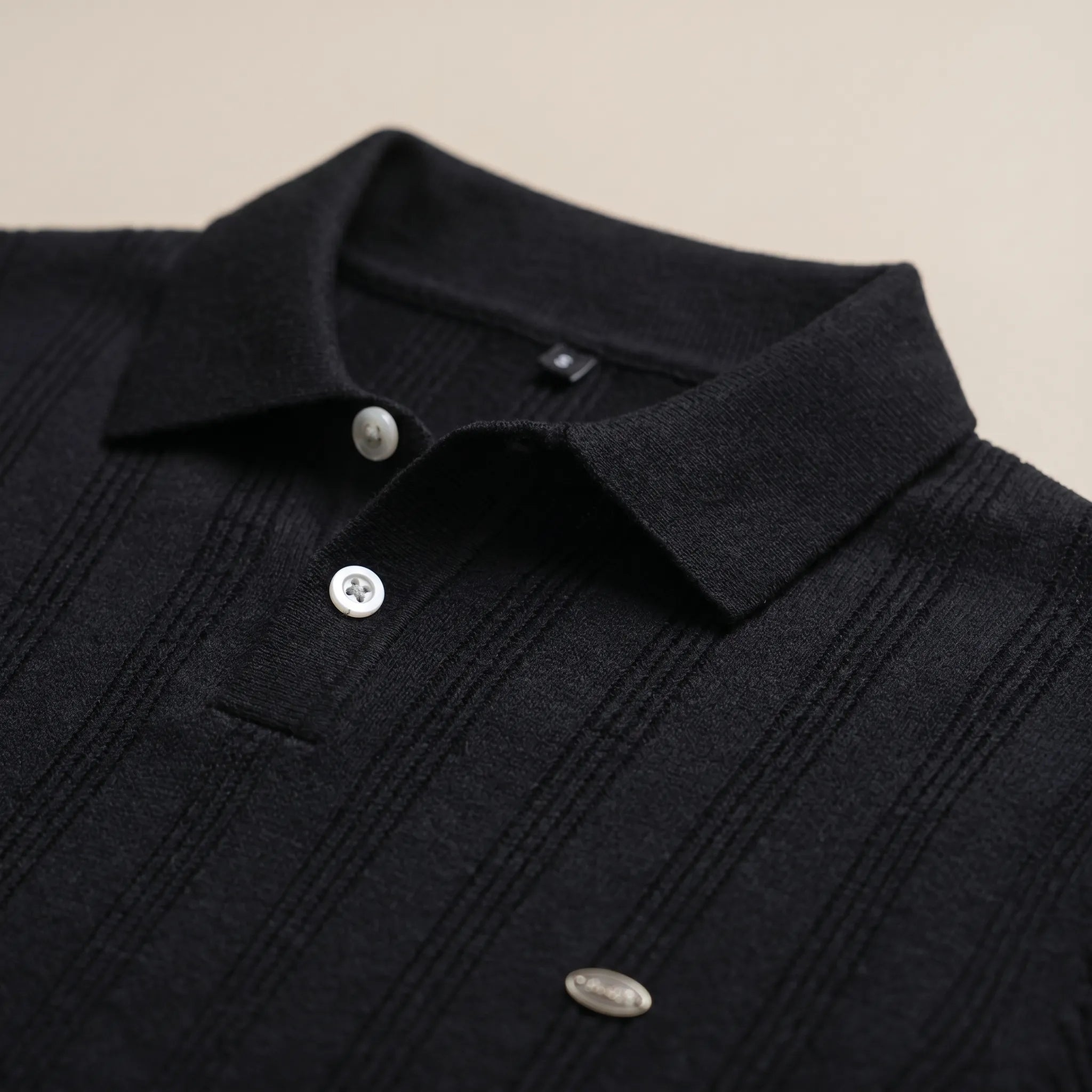 Men's Knit Polo Shirt -  Smart Casual Dressing - Ormexis