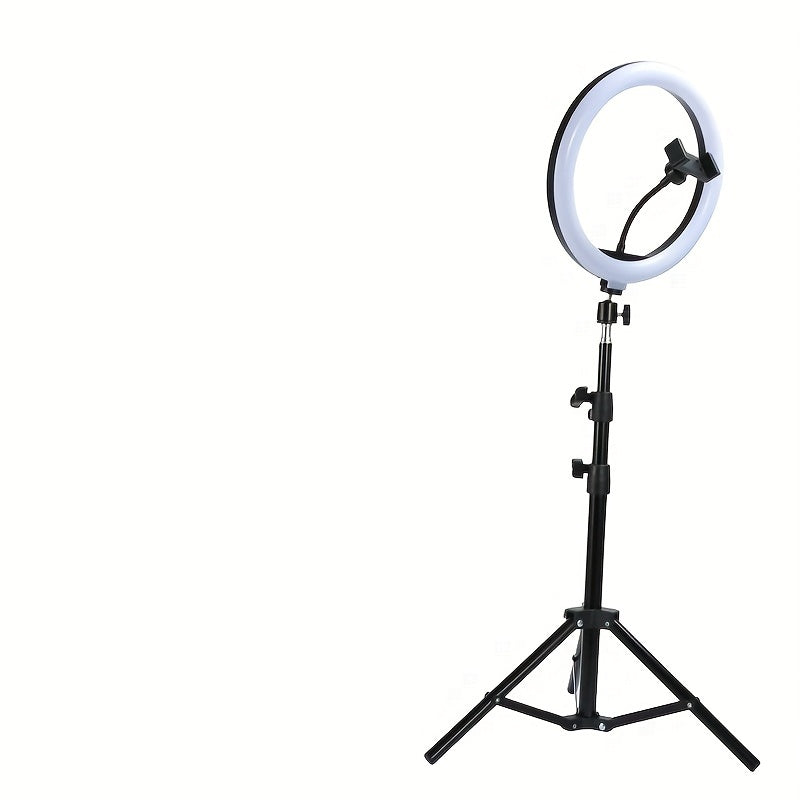 LED kruhové světlo s nastavitelným stativem pro fotografii a živé vysílání