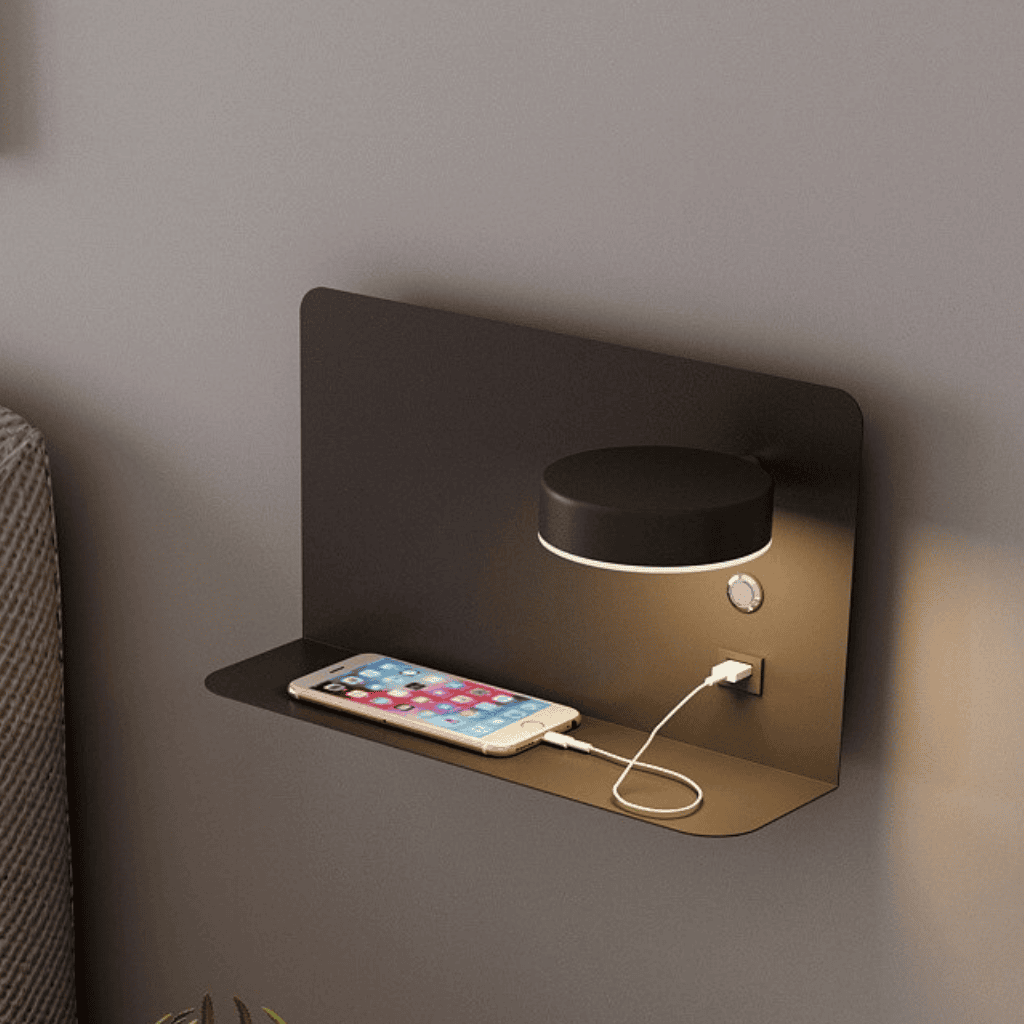 AuraLinx USB LED-Wandlampe für Wohnambiente mit drei Farboptionen