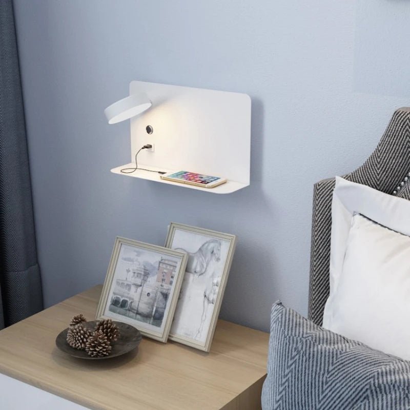 AuraLinx USB LED-Wandlampe für Wohnambiente mit drei Farboptionen