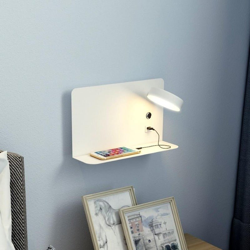 AuraLinx USB LED-Wandlampe für Wohnambiente mit drei Farboptionen