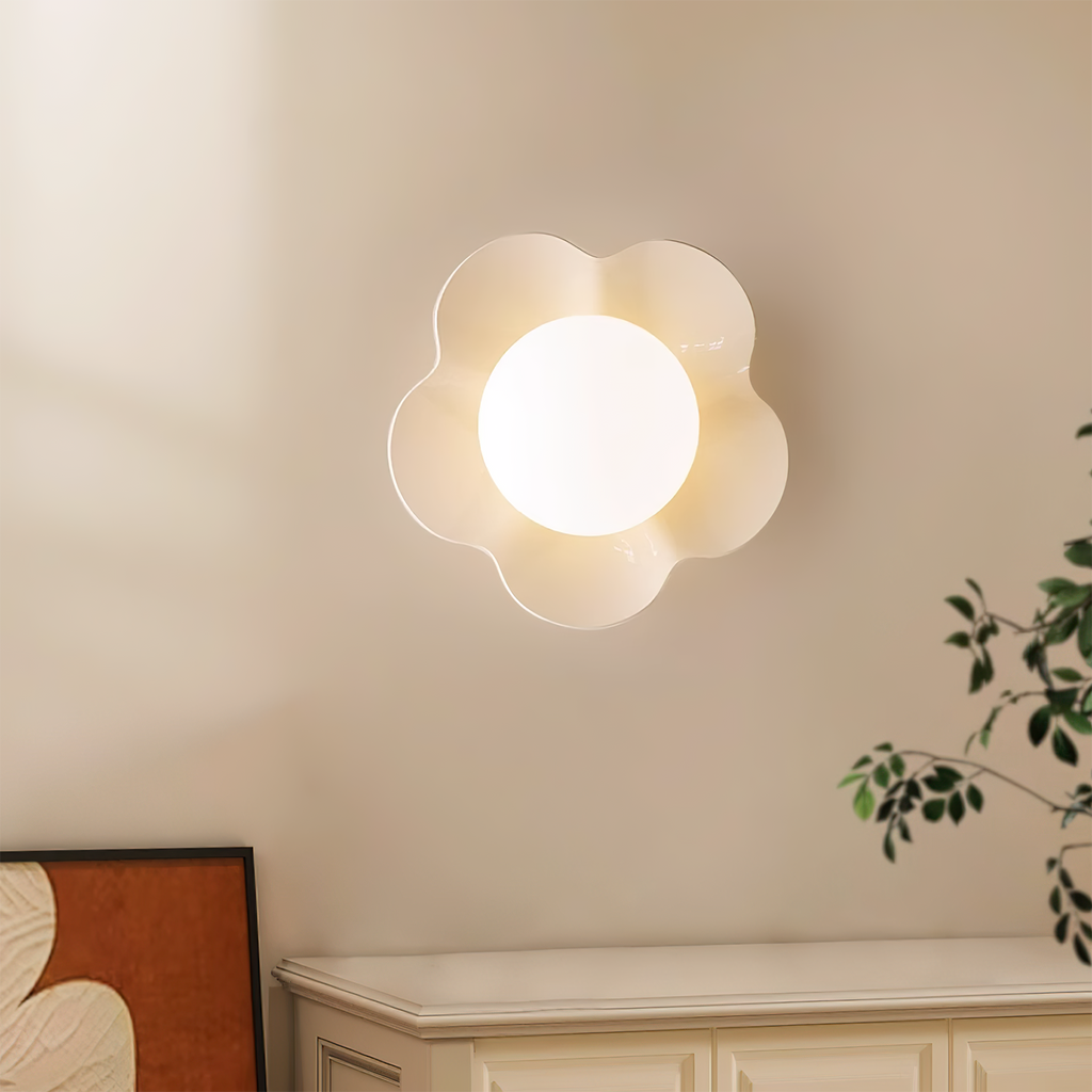 Soft Glow Flower Wall Sconce | Ormexis