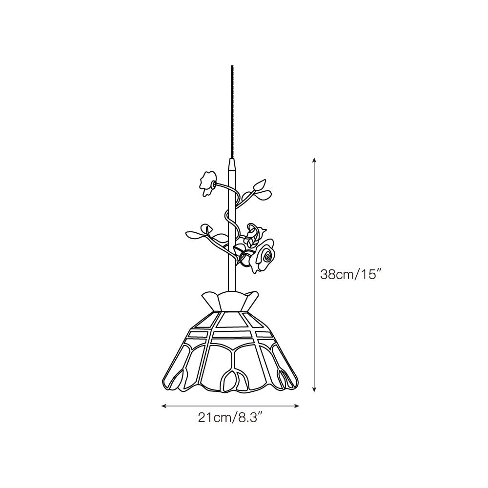 Romantic Botanical Pendant Light | Ormexis