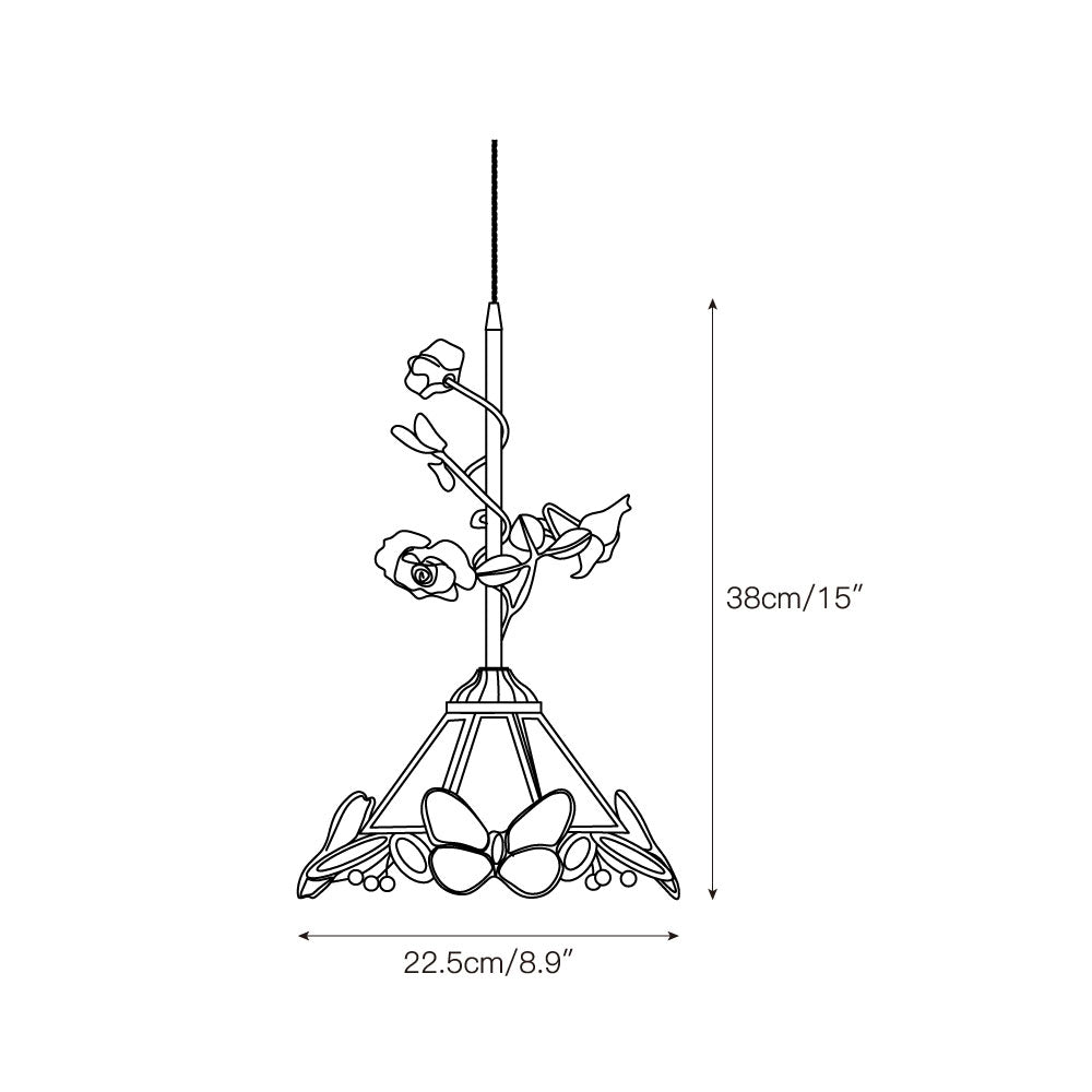 Romantic Botanical Pendant Light | Ormexis