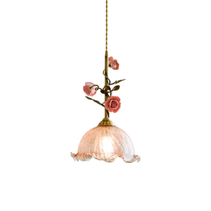 Romantic Botanical Pendant Light | Ormexis