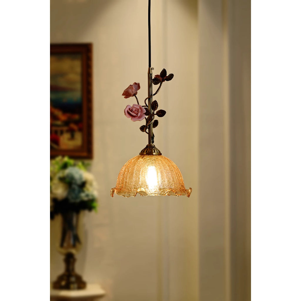 Romantic Botanical Pendant Light | Ormexis