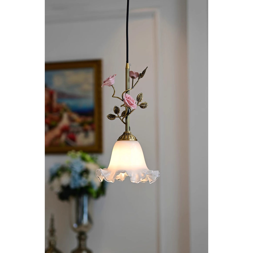 Romantic Botanical Pendant Light | Ormexis
