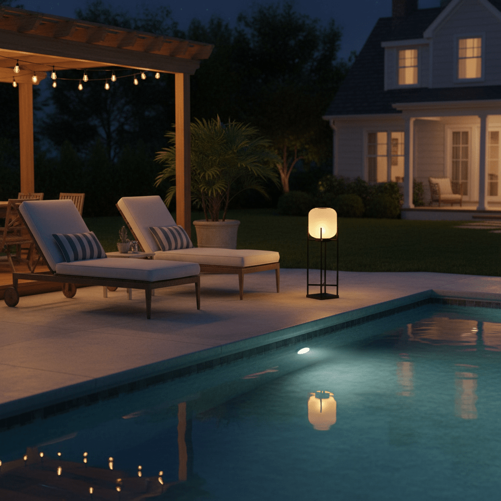 Opal Diffuser Outdoor Floor Lamp | Ormexis
