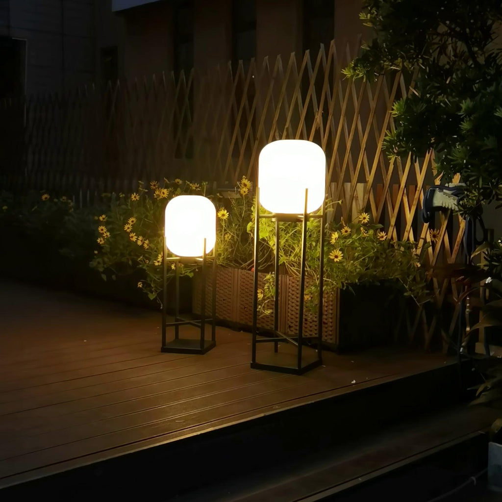 Opal Diffuser Outdoor Floor Lamp | Ormexis
