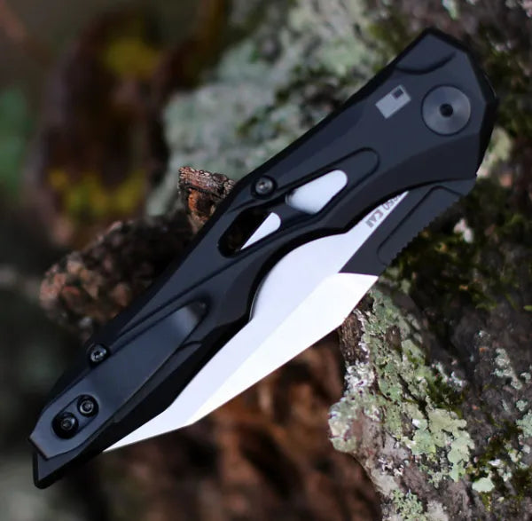 Launch-13 Kompakt Swift Fällkniv med Wharncliffe-blad för utomhusäventyr
