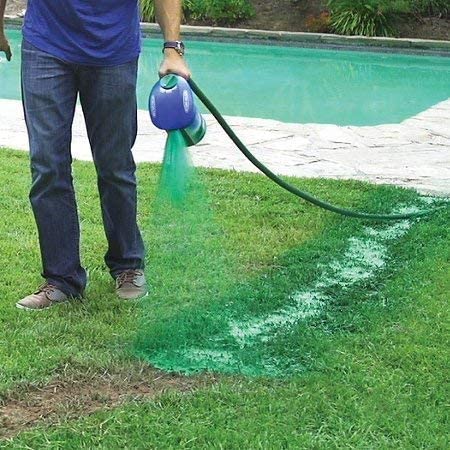 Soluție pentru îngrijirea gazonului, spray lichid hrănitor pentru peluze verzi și dese