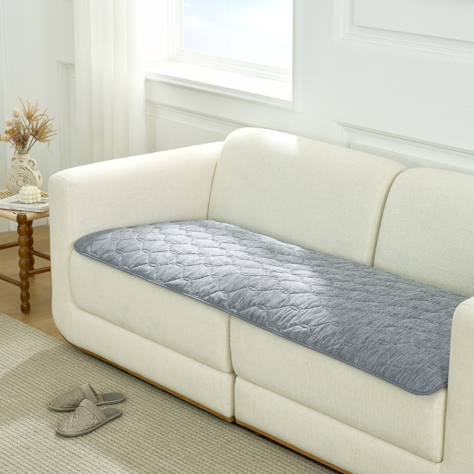 Housse de canapé pour animaux Qmax Cooling, protecteur étanche pour une détente sans stress