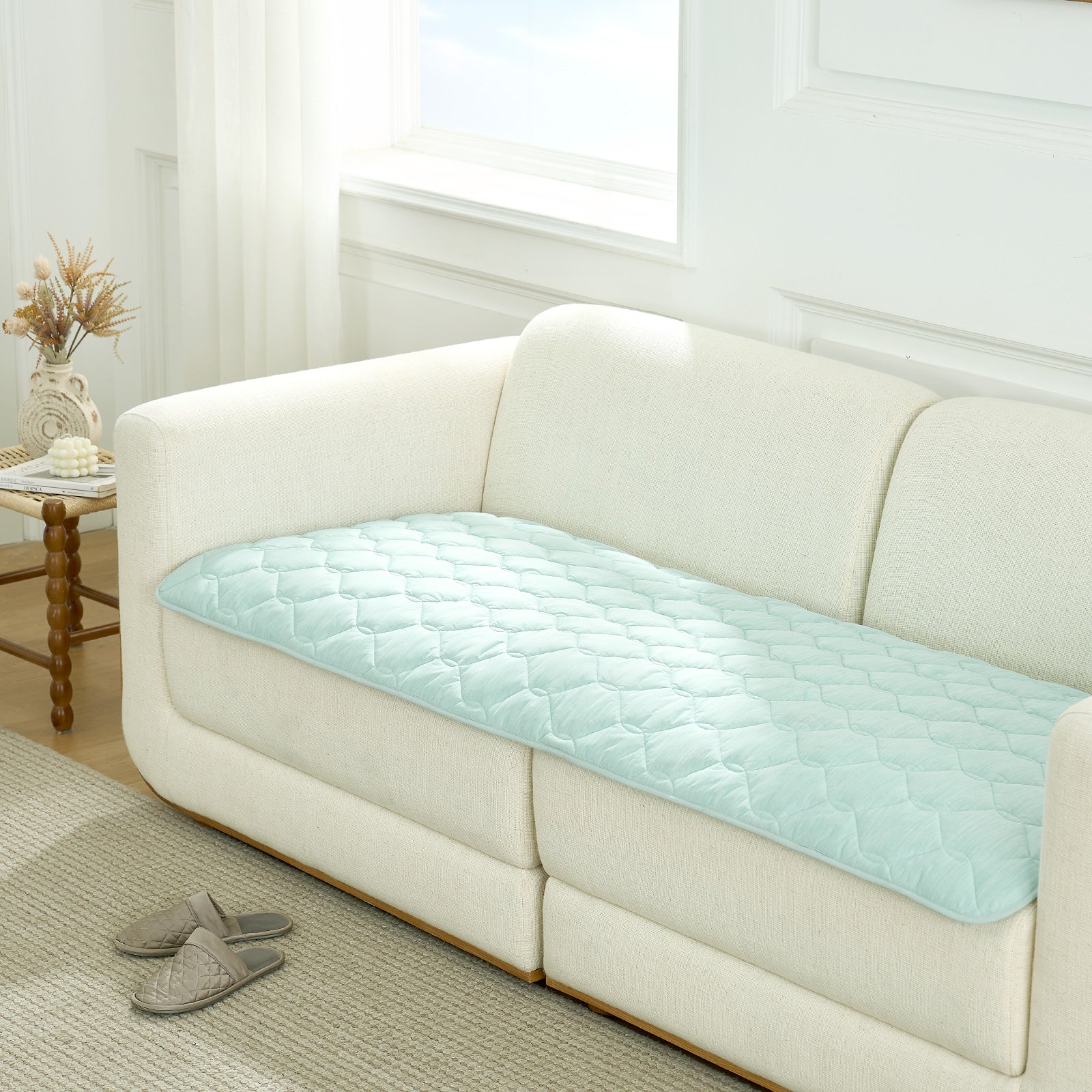Housse de canapé pour animaux Qmax Cooling, protecteur étanche pour une détente sans stress