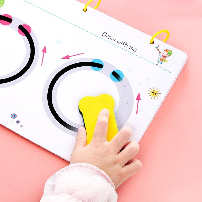 Learning Essentials letörölhető írásgyakorló munkafüzet kezdő íróknak