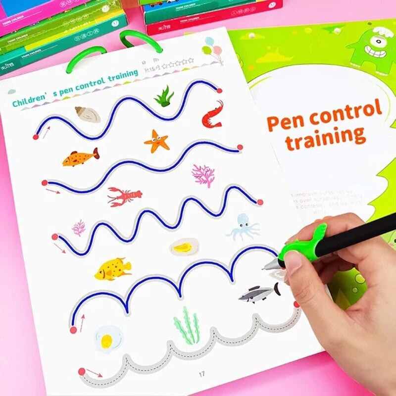 Learning Essentials letörölhető írásgyakorló munkafüzet kezdő íróknak