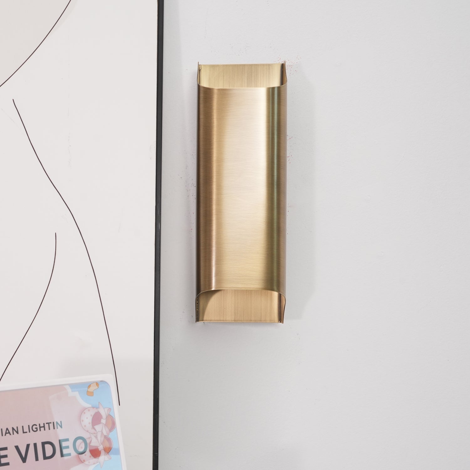 Applique da parete in ottone stile industriale | Ormexis