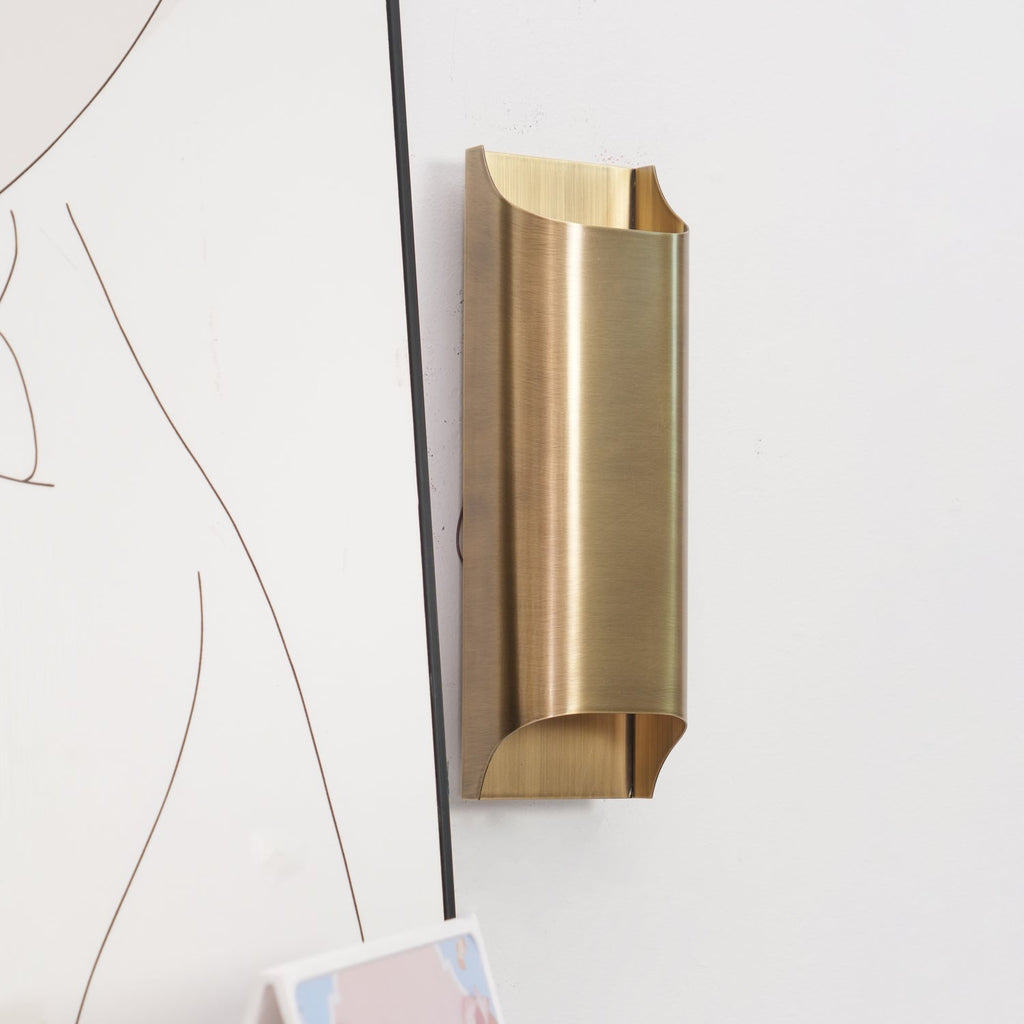 Applique da parete in ottone stile industriale | Ormexis
