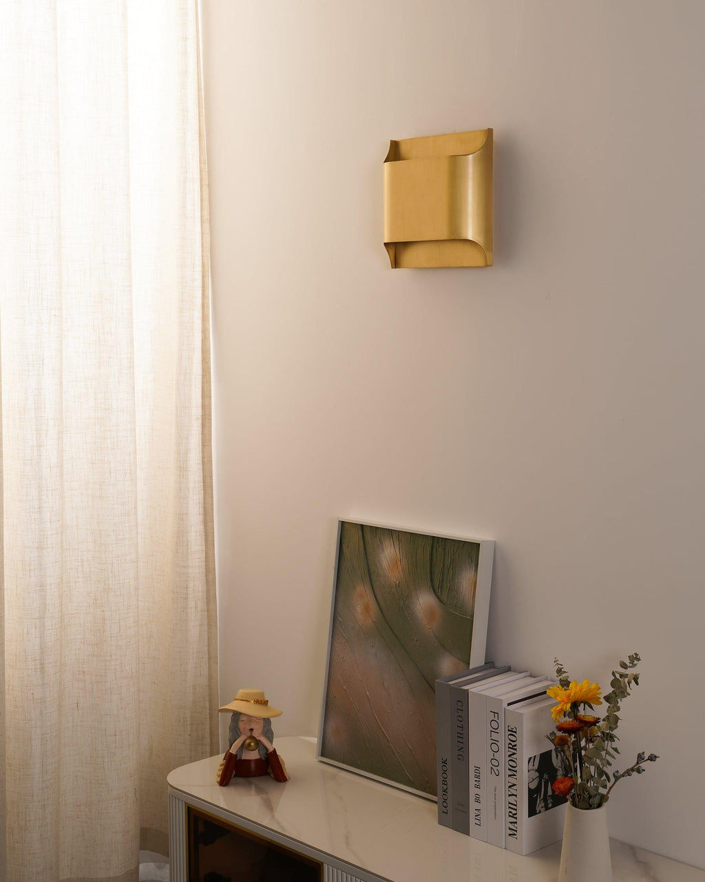 Applique da parete in ottone stile industriale | Ormexis