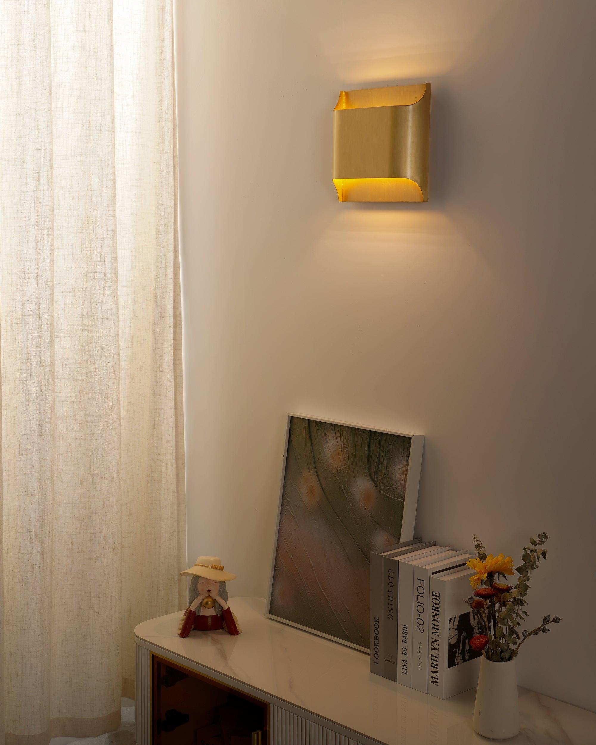 Applique da parete in ottone stile industriale | Ormexis