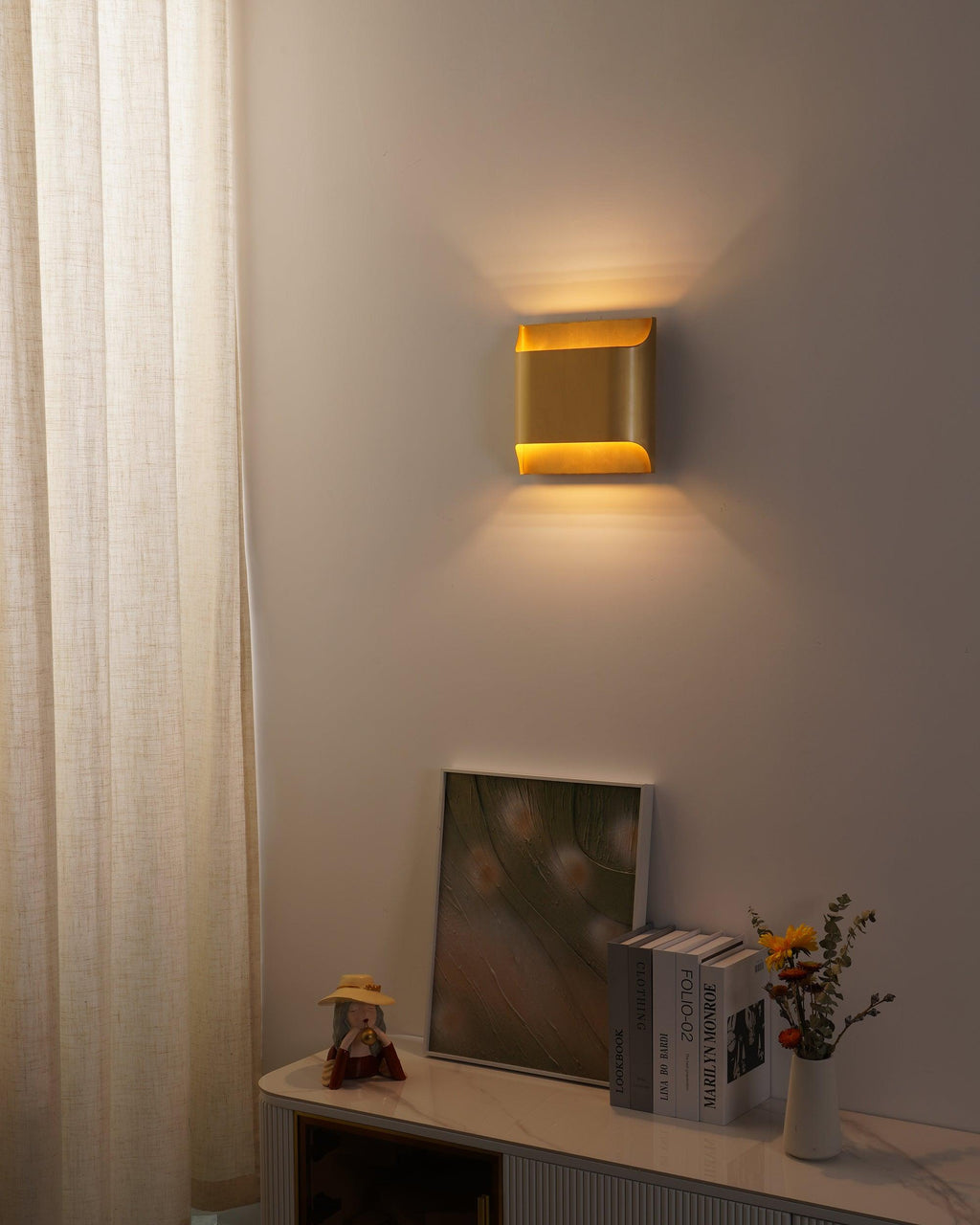 Applique da parete in ottone stile industriale | Ormexis