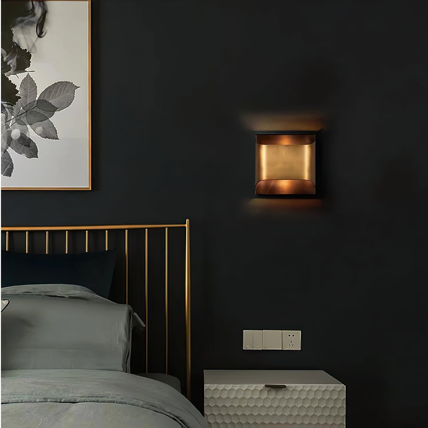 Applique da parete in ottone stile industriale | Ormexis