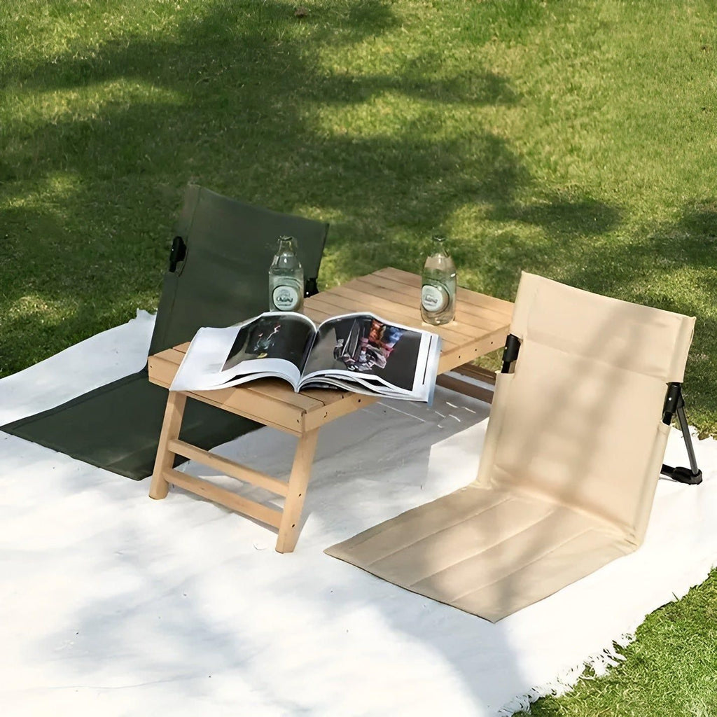 Cadeira LeisureFold: Assento Dobrável Ultraligeiro para Conforto ao Ar Livre
