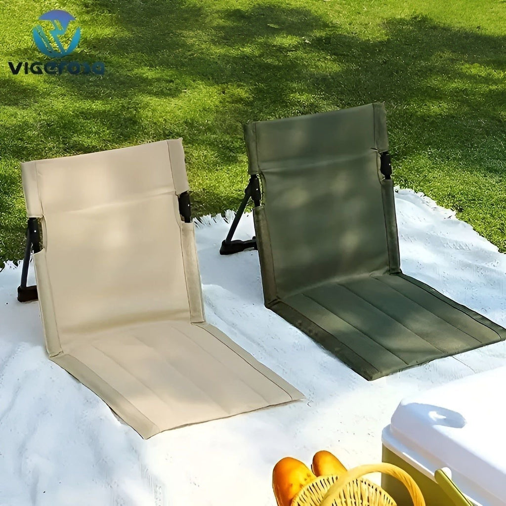 Cadeira LeisureFold: Assento Dobrável Ultraligeiro para Conforto ao Ar Livre