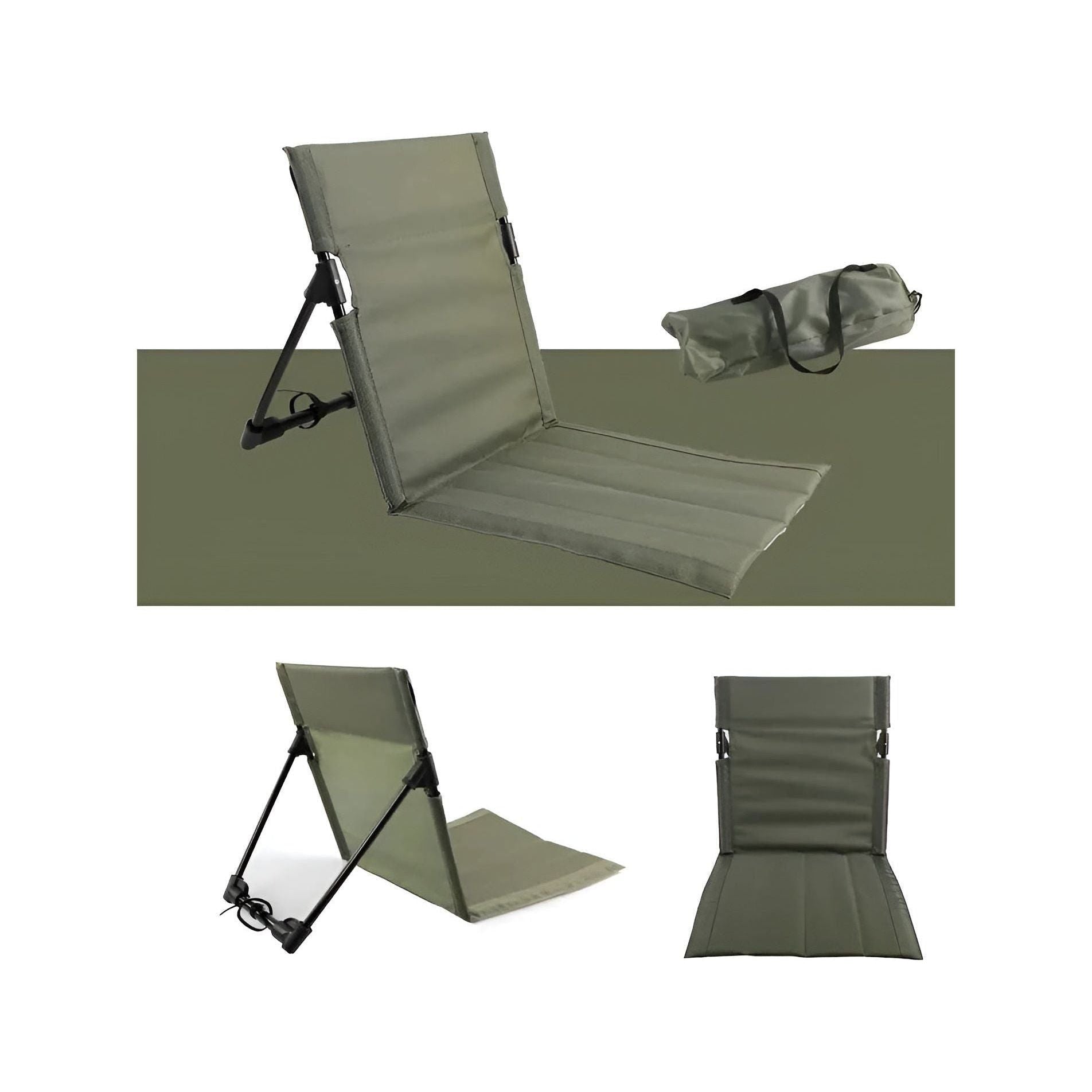 Cadeira LeisureFold: Assento Dobrável Ultraligeiro para Conforto ao Ar Livre