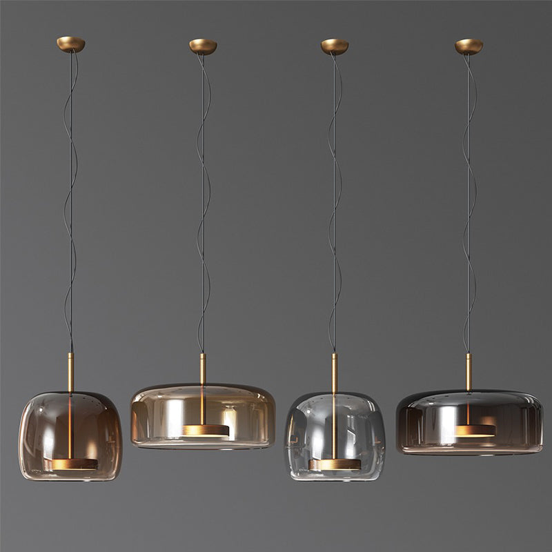 Závěsné skleněné svítidlo Aurelia pro moderní domovy a elegantní interiéry