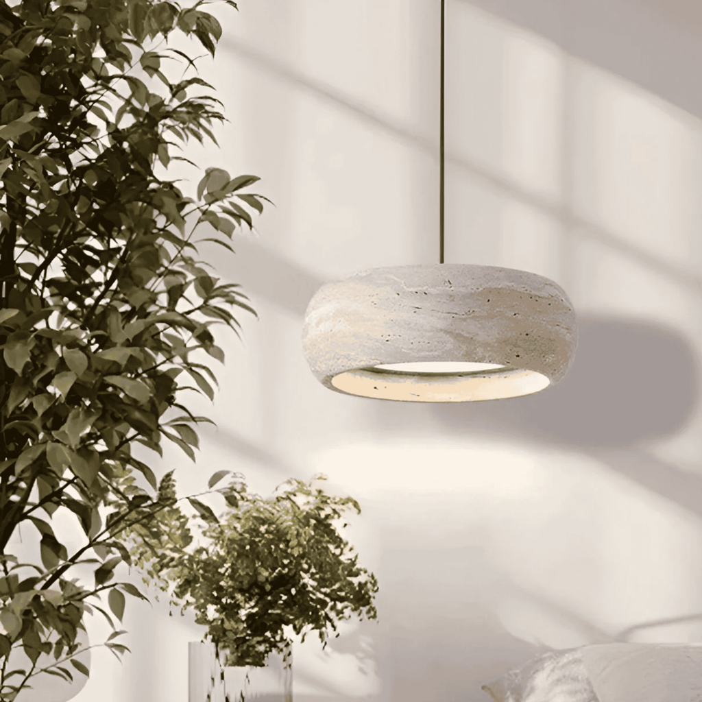 Stone Ring Pendant Light | Ormexis