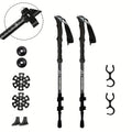 Featherweight Carbon Fiber Trekking Poles With Quick Lock System