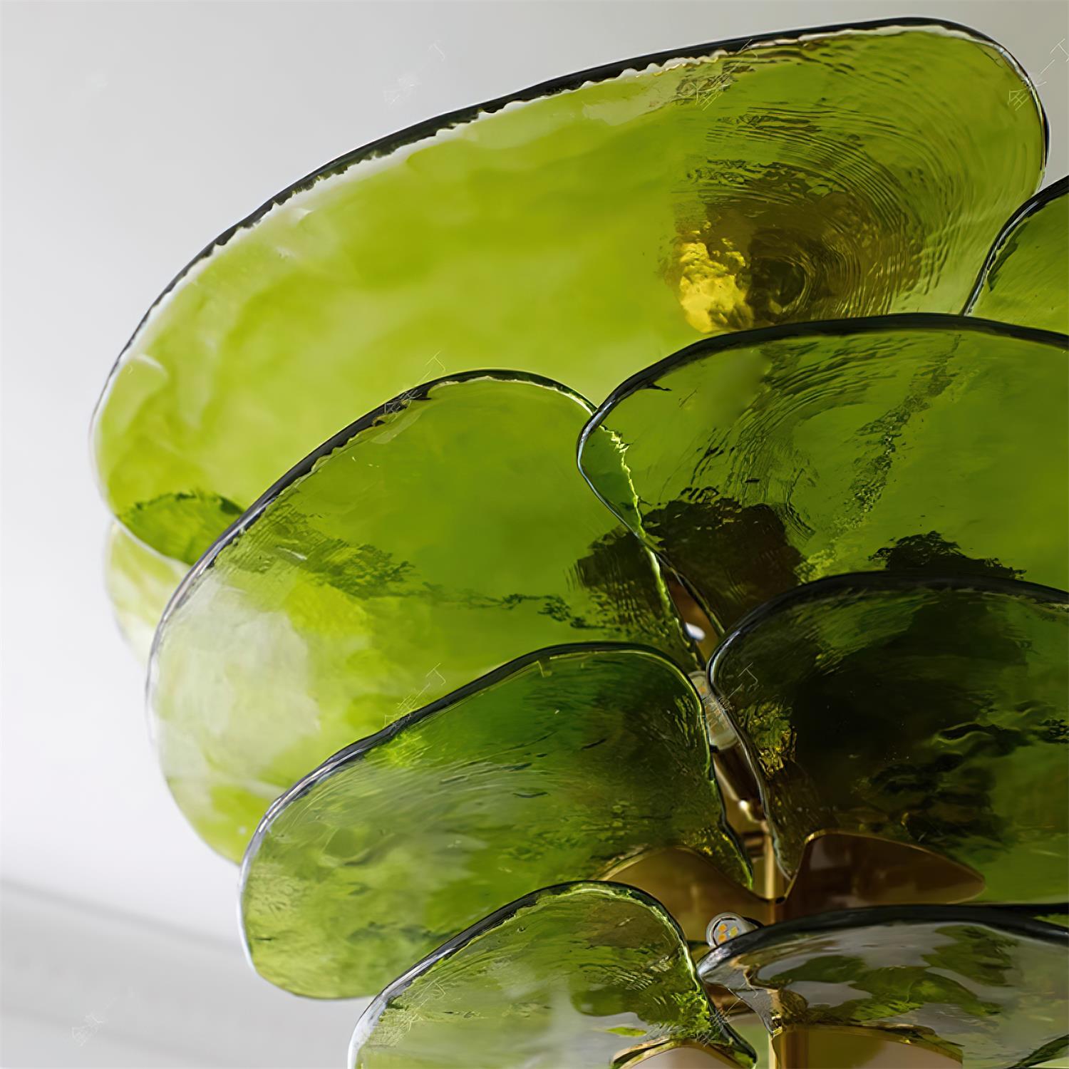Corolla Tiered Glass Petal Chandelier | Ormexis