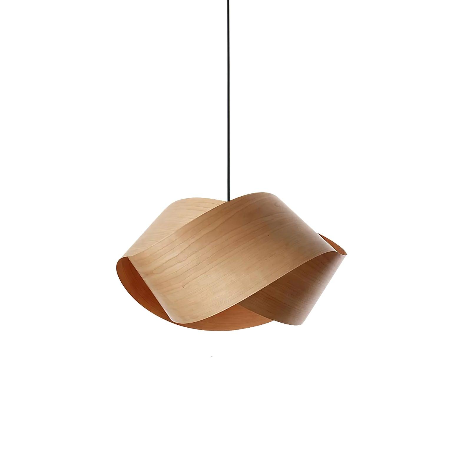 Lámpara Colgante Elara de Madera para Ambiente y Estilo en Comedor