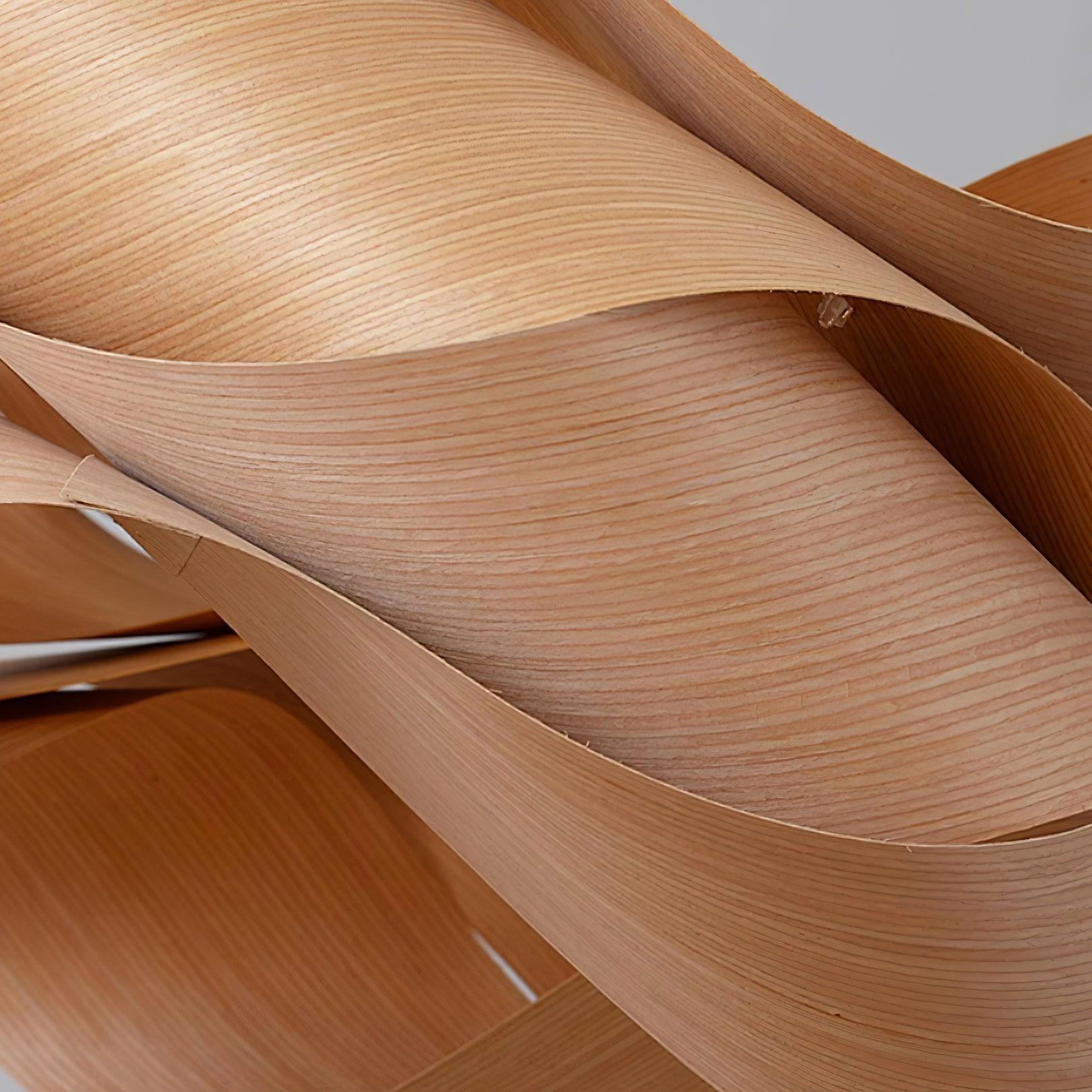 Lámpara Colgante Elara de Madera para Ambiente y Estilo en Comedor