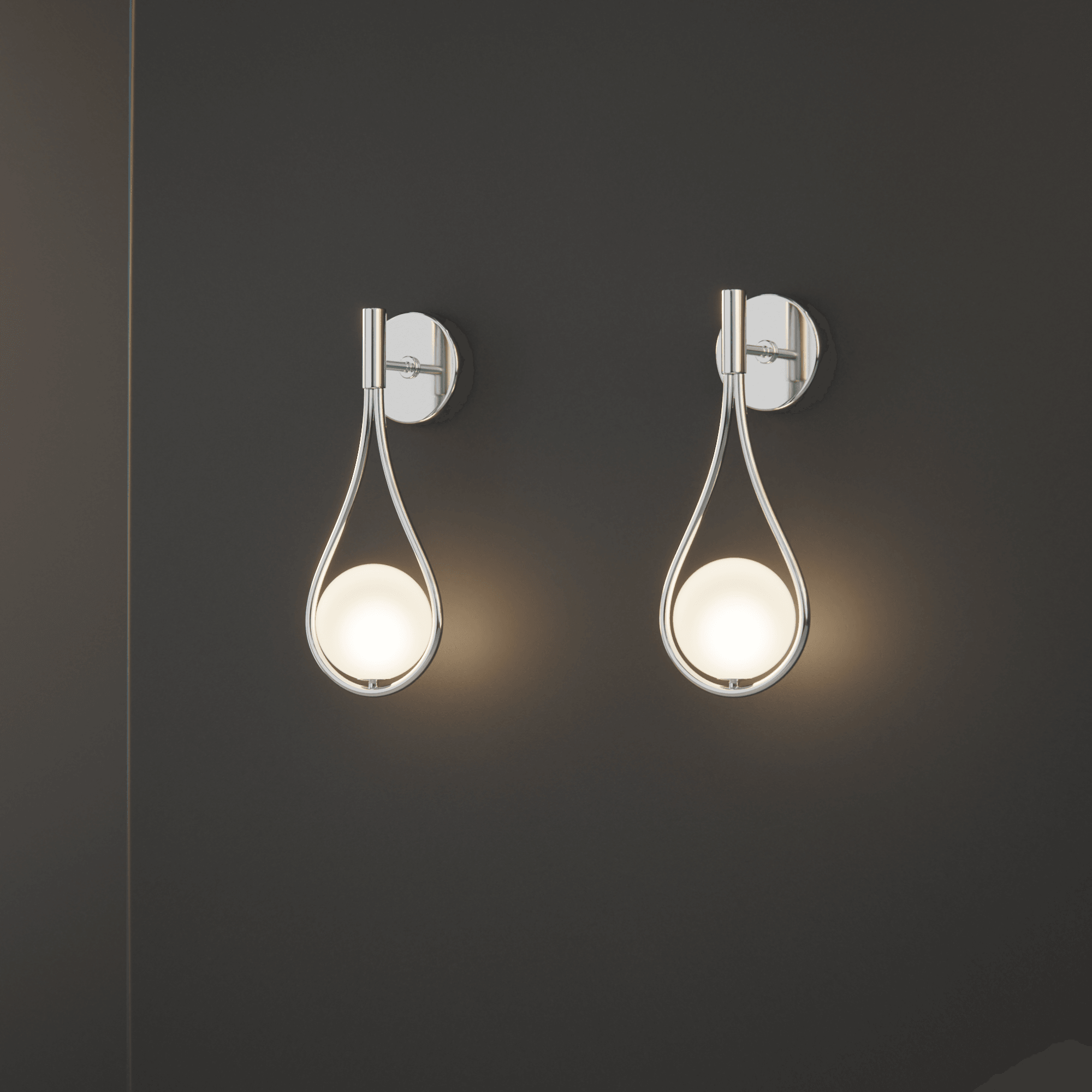 Silhouette Loop Wall Light | Ormexis