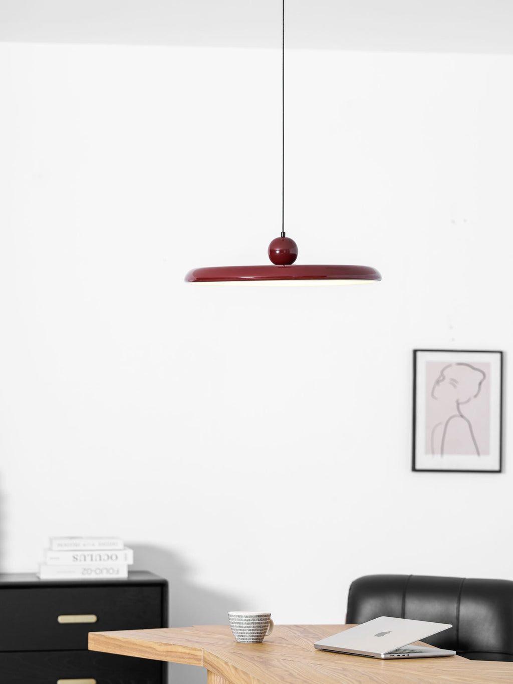 Contemporary Round LED Pendant Light | Ormexis