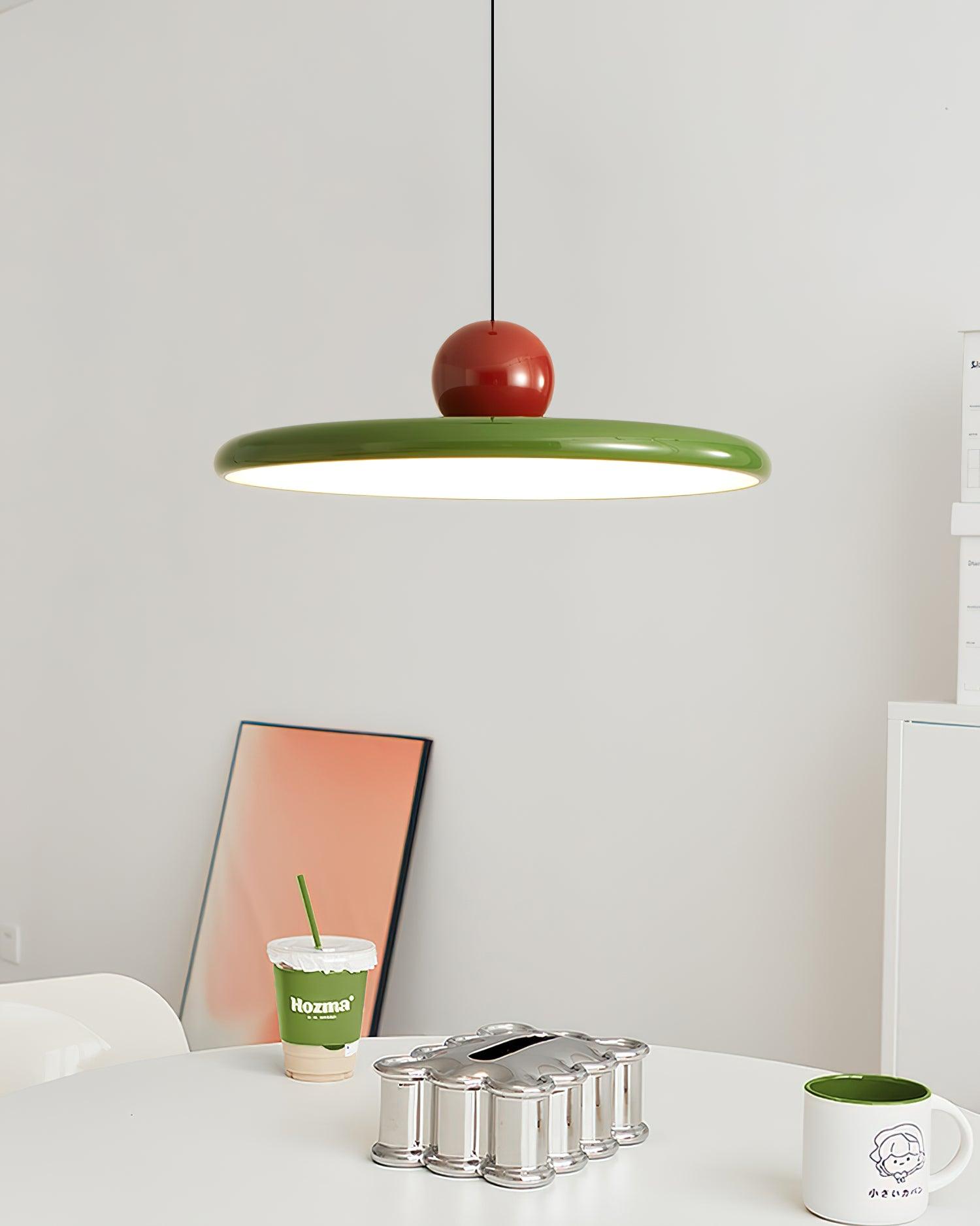 Contemporary Round LED Pendant Light | Ormexis