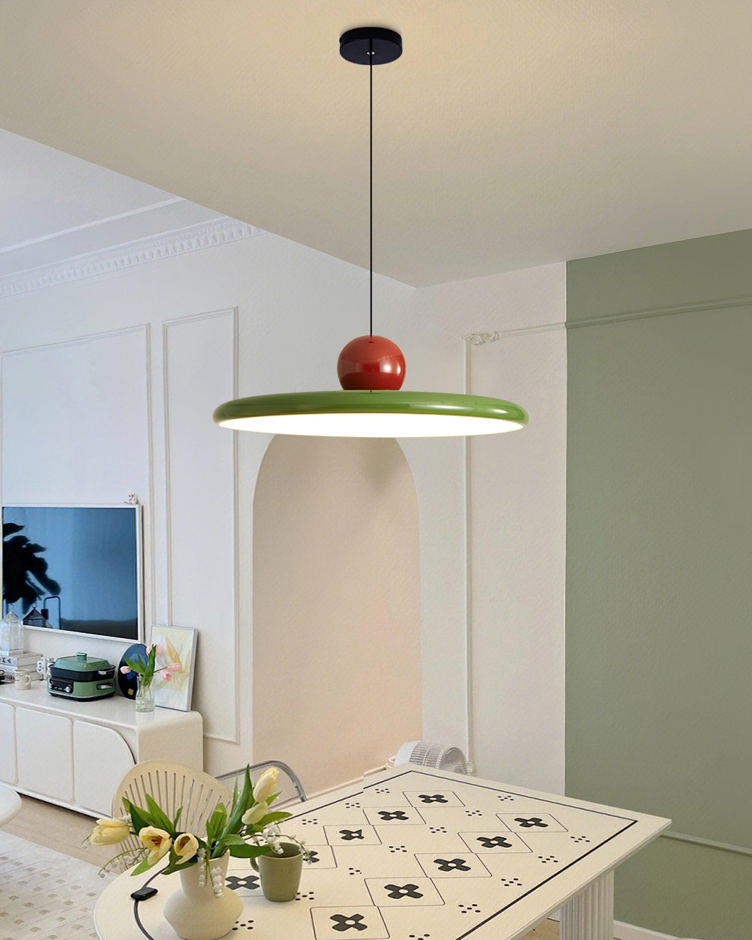 Contemporary Round LED Pendant Light | Ormexis
