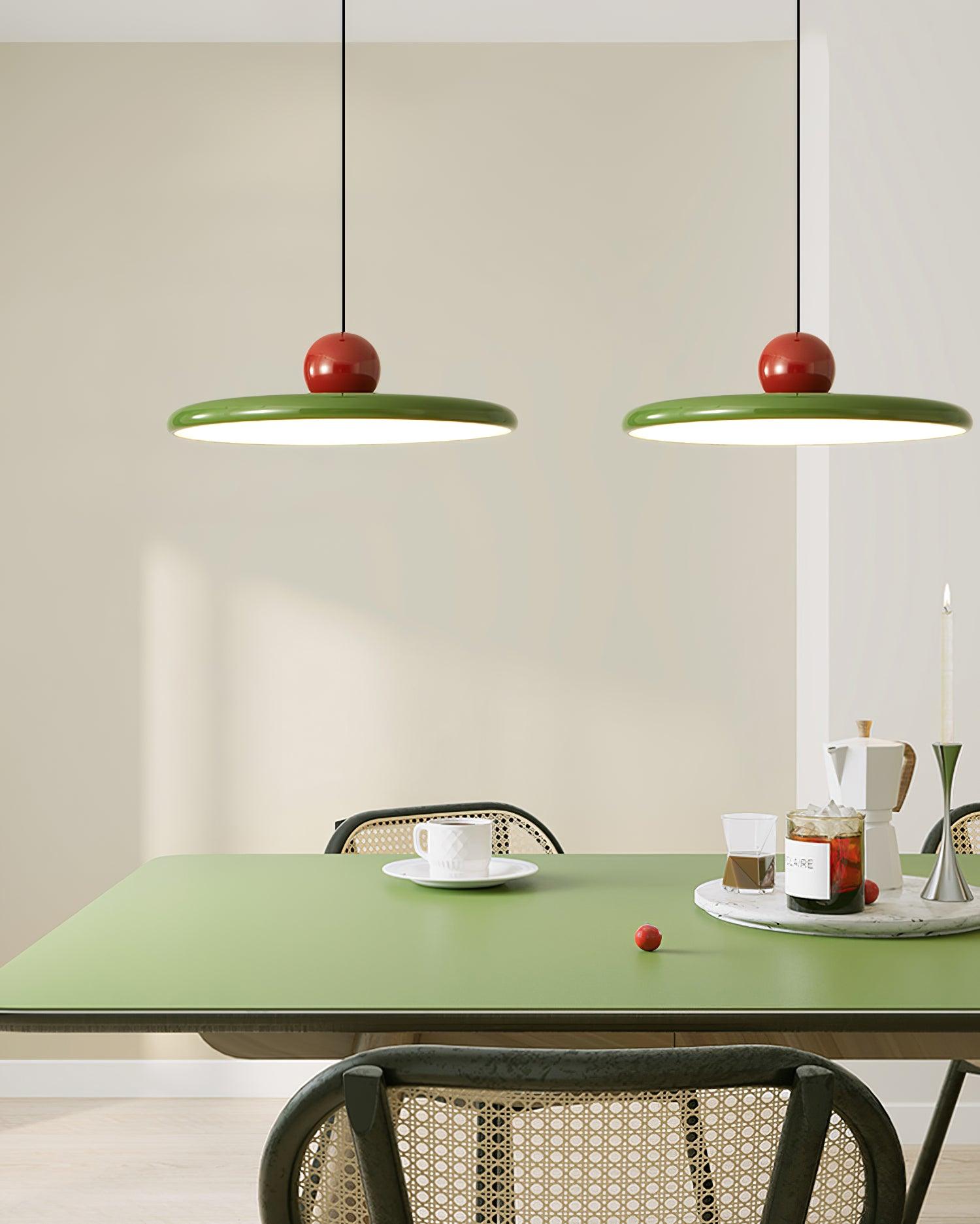 Contemporary Round LED Pendant Light | Ormexis