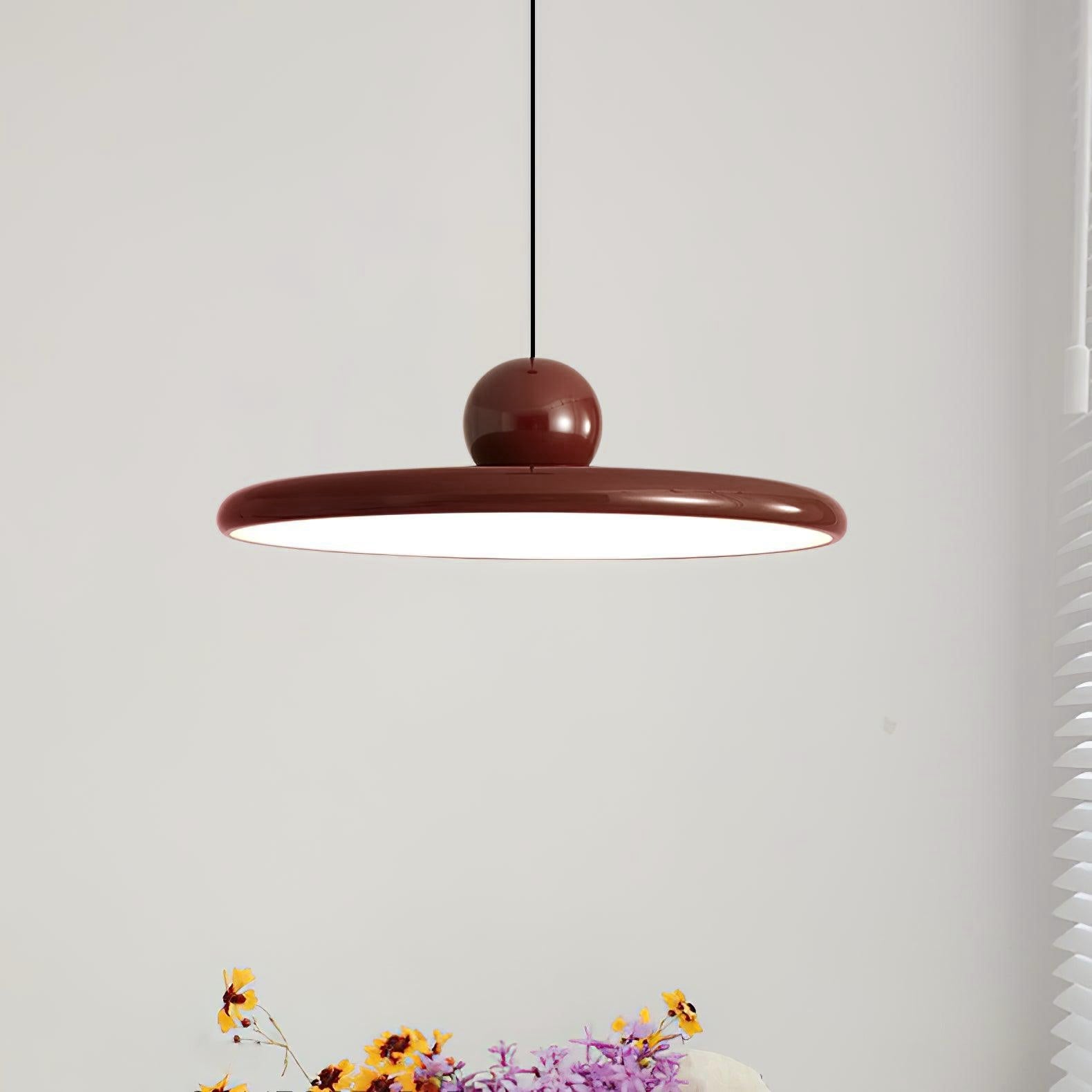 Contemporary Round LED Pendant Light | Ormexis