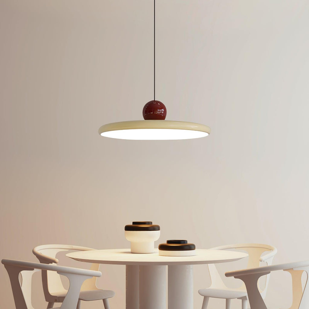 Contemporary Round LED Pendant Light | Ormexis