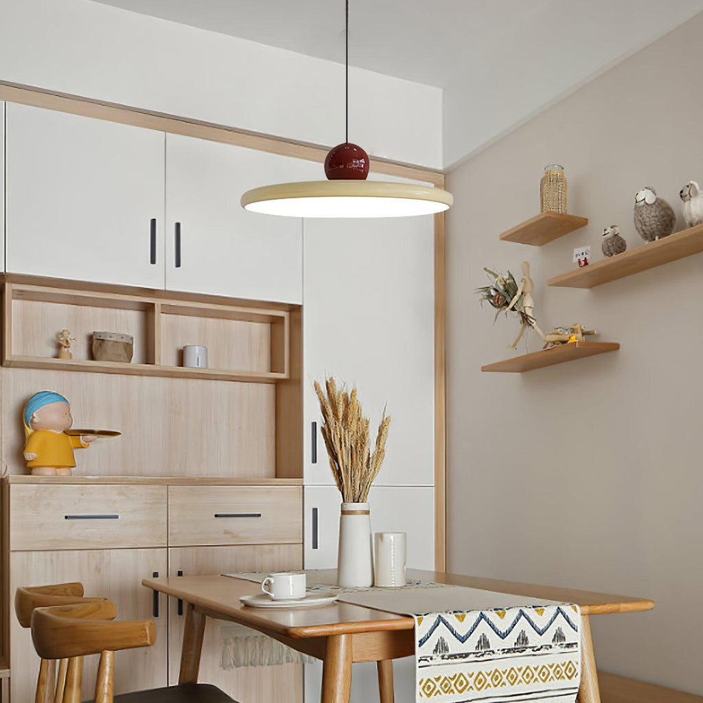 Contemporary Round LED Pendant Light | Ormexis
